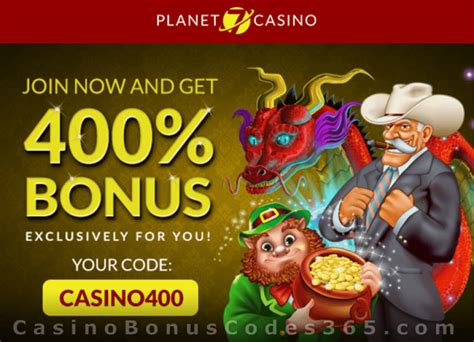 bonus casino 400